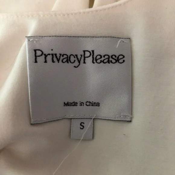 Privacy Please REVOLVE Renner White‎ Midi Dress Bow Balletcore Softgirl Coquette - Picture 7 of 9